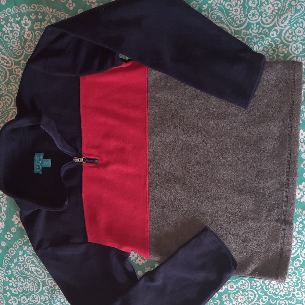 The Children's Place brand Boys size XL 14 lightweight pullover fleece